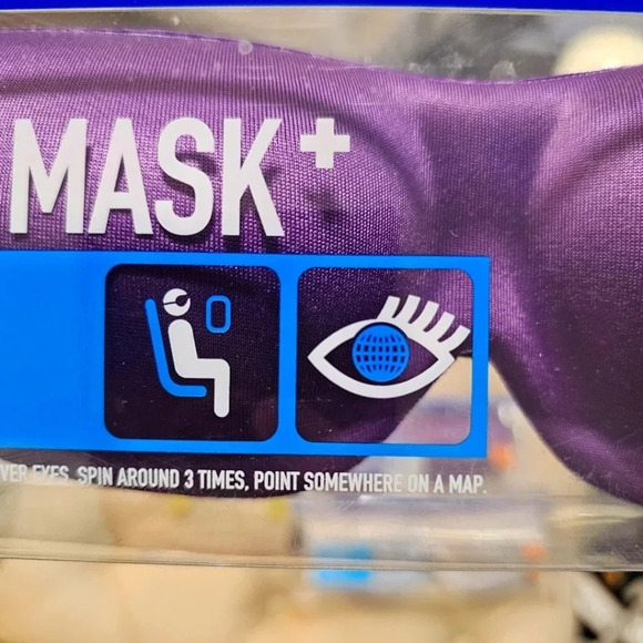 Sleep Molded Eye  Travel Calming Jetlag Mask Eyes Lash Friendly Flight 001 - Picture 4 of 9